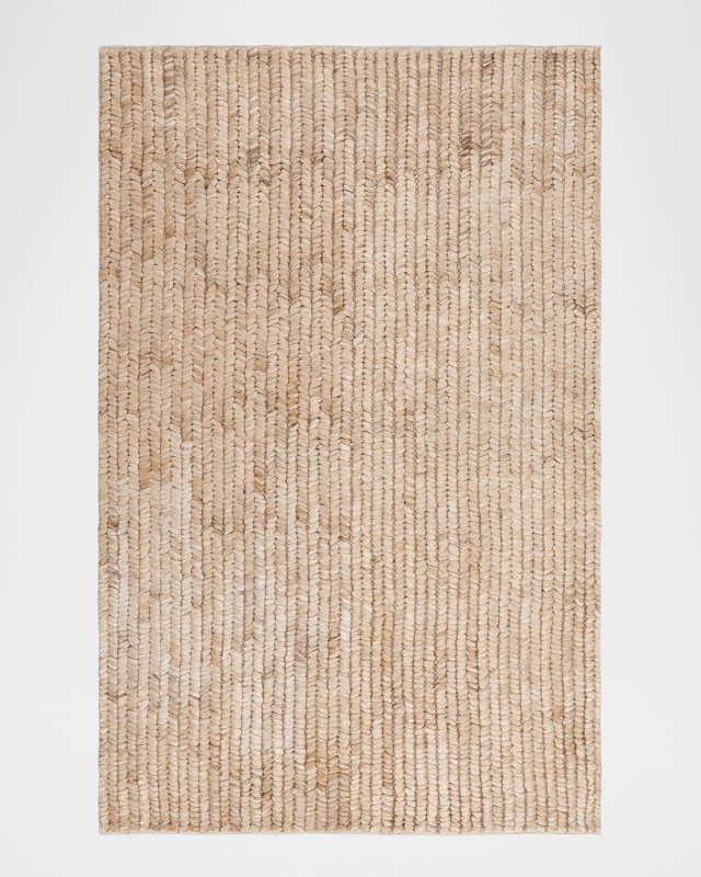 Bajada Hand-Loomed Jute Rug, 6' x 9'